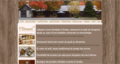 Desktop Screenshot of hermine.ca